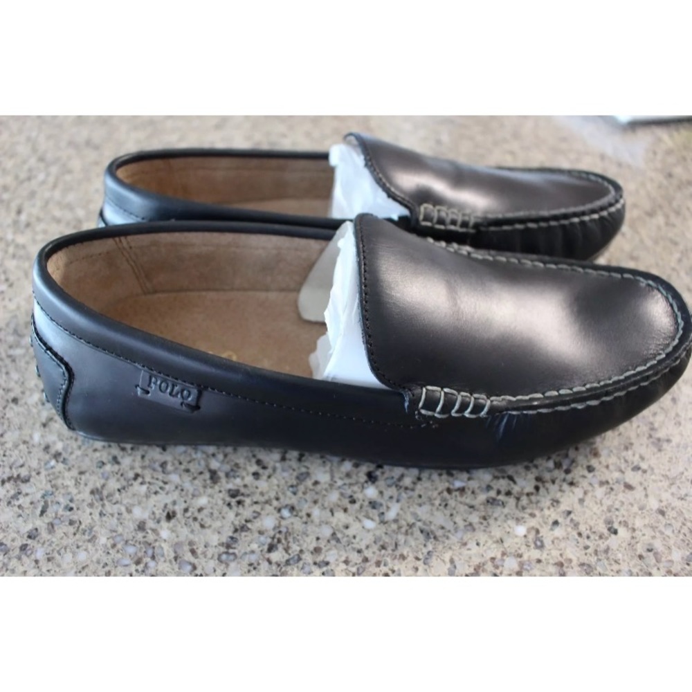 Polo Ralph Lauren woodley leather dress shoes